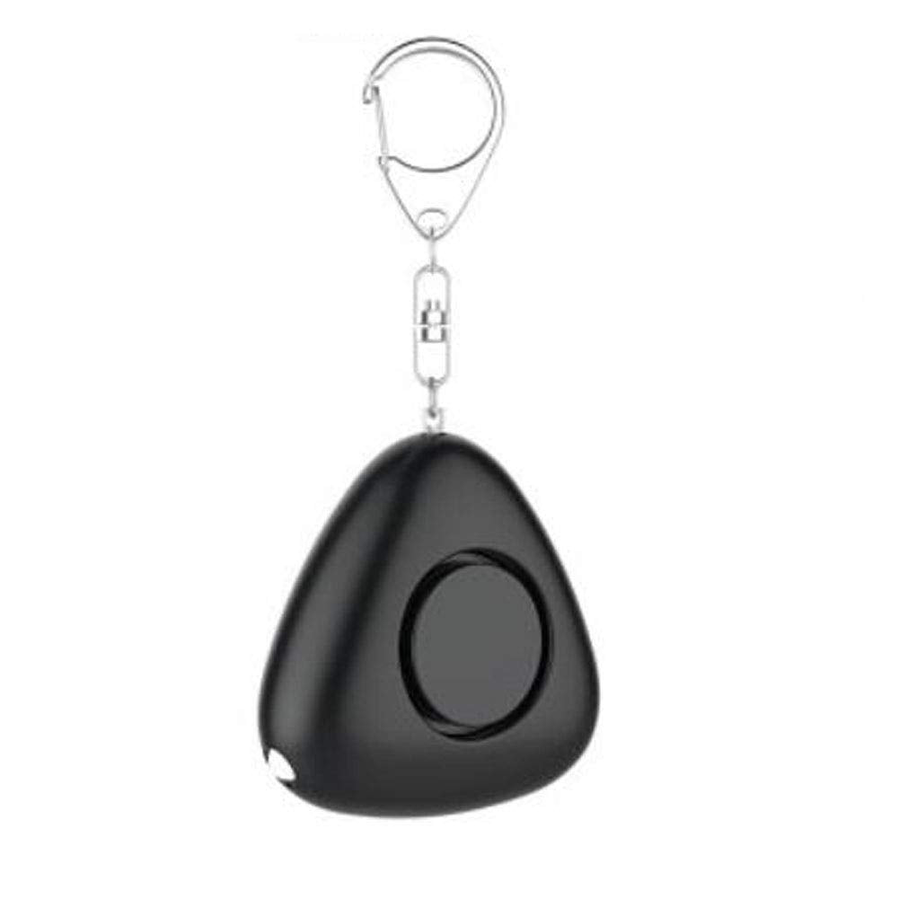 120db Emergency Personal Alarm Keychain Self-Defence Personal Security Keychain Alarm Black