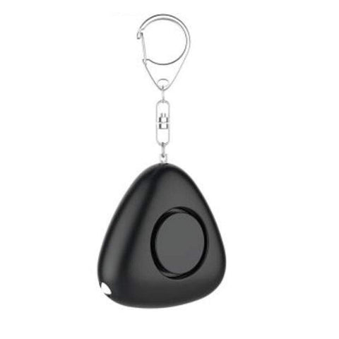 120db Emergency Personal Alarm Keychain Self-Defence Personal Security Keychain Alarm Black