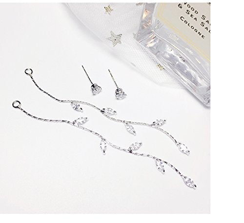 1 Pair Willow Earrings, Simple and Fresh Personality, Super Fairy Long Paragraph Wild Earrings