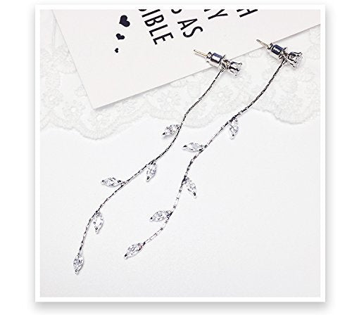 1 Pair Willow Earrings, Simple and Fresh Personality, Super Fairy Long Paragraph Wild Earrings