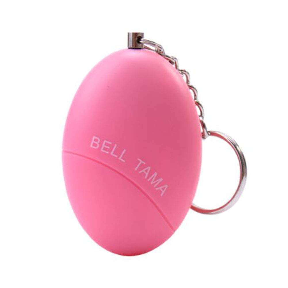 120db Oval Emergency Personal Alarm Keychain Self-Defence Personal Security Keychain Alarm Pink