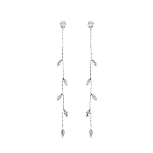 1 Pair Willow Earrings, Simple and Fresh Personality, Super Fairy Long Paragraph Wild Earrings