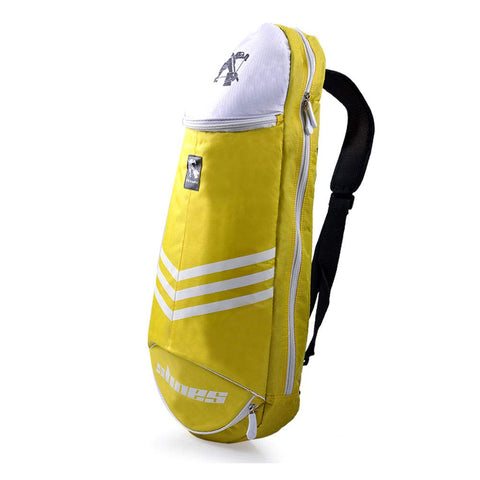 Waterproof Badminton Racket Bag,Tennis Racquet Bag,Single Shoulder Racket Bag, Yellow
