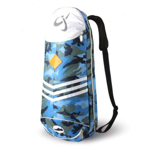 Waterproof Badminton Racket Bag,Tennis Racquet Bag,Single Shoulder Racket Bag, Camouflage Blue