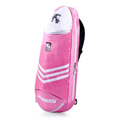 Waterproof Badminton Racket Bag,Tennis Racquet Bag,Single Shoulder Racket Bag, Pink