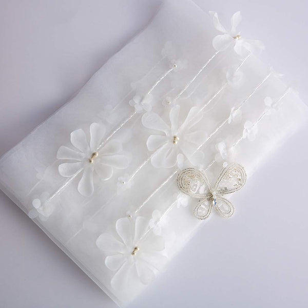 Elegant Floral Lace Headband Sweet Wedding Hair Band for Bridal