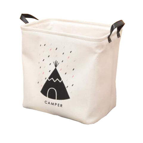 House Foldable Laundry Basket Storage Bag Practical Hamper Bag Toys Clothing Organizer