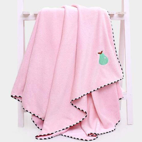 Fruit Series Premium Bath Towel Set Cotton Bath Towel Bundle 1 Bath Towel and 1 Hand Towel #A