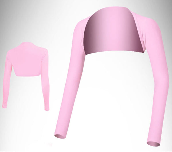 Pink Golf Clothing Shirts Womens Golf Clothes Sun Protective Clothing Wraps Arm Protectors