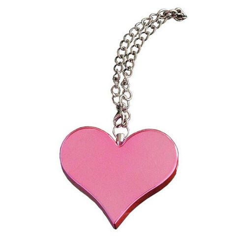 130db Emergency Personal Alarm Keychain Self-Defence Personal Security Keychain Alarm Pink Heart