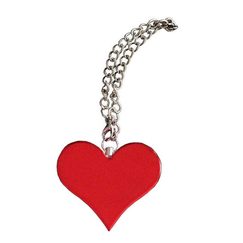 130db Emergency Personal Alarm Keychain Self-Defence Personal Security Keychain Alarm Red Heart