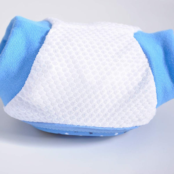 Elastic Unisex Baby Crawling Knee Pads Breathable Safety Protector Non Skid Knee Braces Yellow