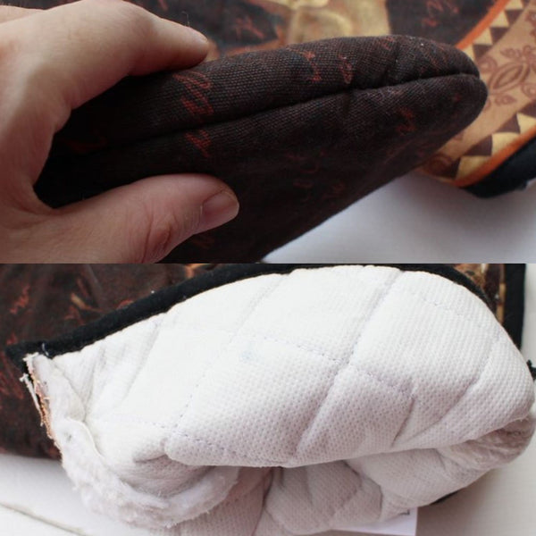 Lanburch Set of 2 Oven Mitts Heat Resistant Kitchen Gloves Oven Gloves Potholders Chefs