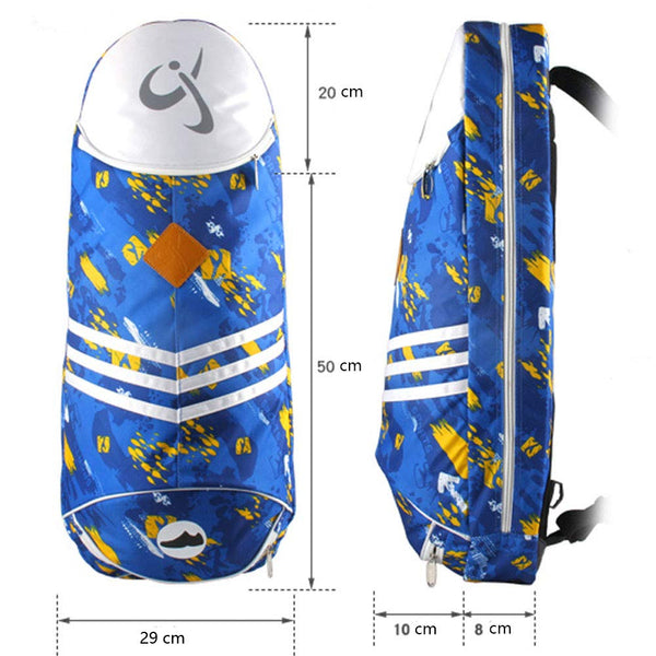 Waterproof Badminton Racket Bag,Tennis Racquet Bag,Single Shoulder Racket Bag, Purple Flowers