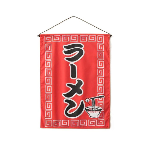 Store Banner Decoration Sushi Restaurant Advertise Symbol Sign Curtain Door Flags Art (Lamian Noodles)