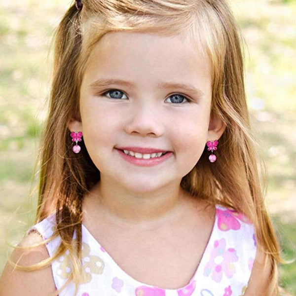 Cute and Fashion Little Girls Clip on Earrings Play Earrings Princess Party Favor Jewelry Gift Set #3