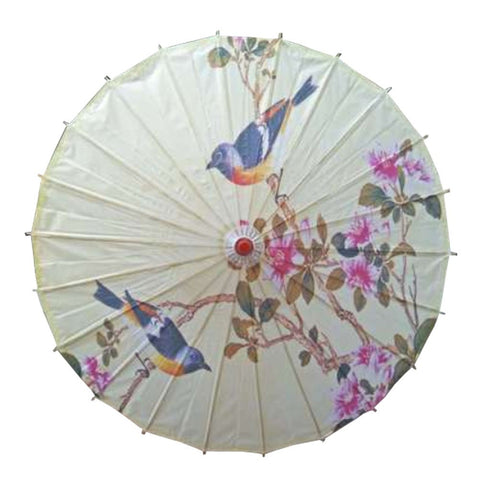 Lanburch Handmade Chinese/Japanese Style Vintage Paper Umbrella Parasol 33-Inch Magpies