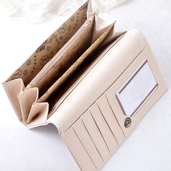 7.1x3.6 Inches Creative The Union Jack Flag Print Wallet Long Purse Handcraft PU Leather Wallet