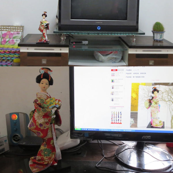 12" Traditional Japanese Beautiful Kimono Geisha Doll Oriental Doll Maiko Doll Best Gifts A11