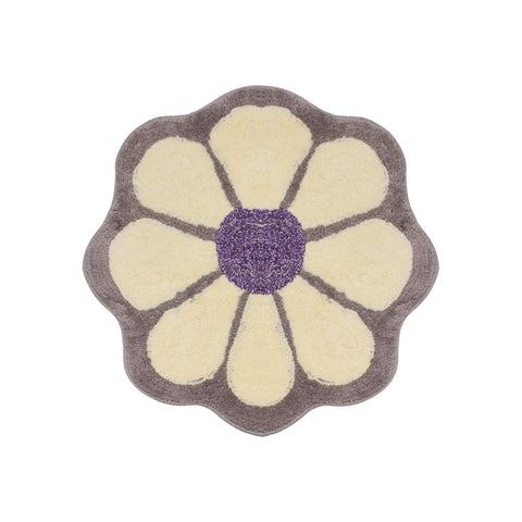 European Style Cartoon Floral Entryway Rugs Kitchen Rugs Non Skid Area Rug Brown