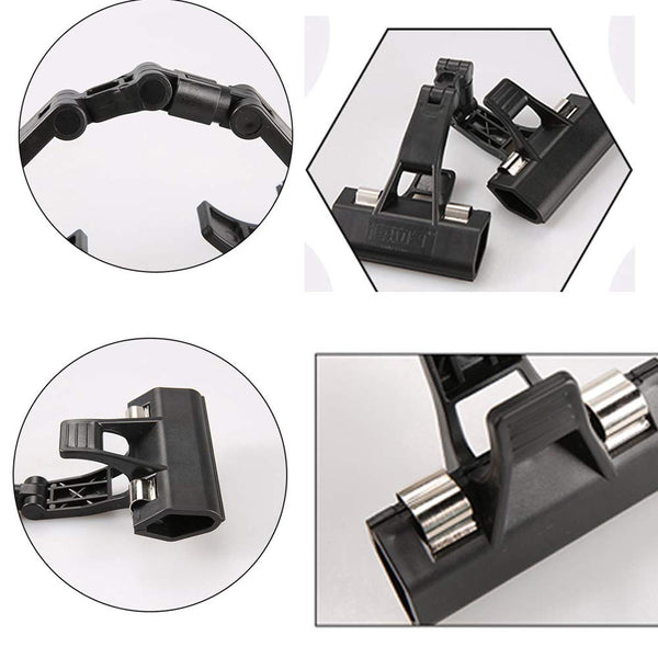 Artist Painting Board Easel Sketch Clip - Adjustable Holder Clip,Double Head Rotatable Drawing Clamp File Holder for Drawing Painting, Pictures, Architectural Drawing Office Supplies(Random Color)