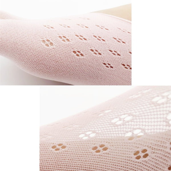 5 Pairs Women's Low Cut Thin Silk Stockings Five Fingers Ankle No Show Liner Socks(White)