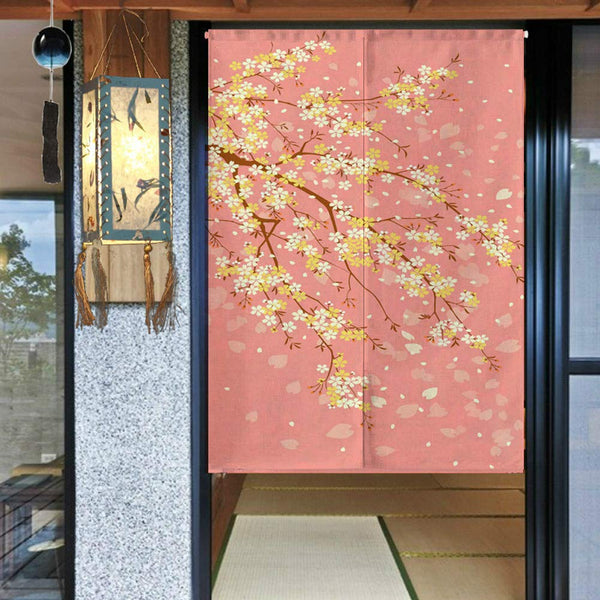 33 x 59 Inches Japanese Door Curtain Hallway Restaurant Entrance Thicken Curtain Noren Curtain (Skura)
