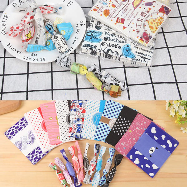 [Pink Heart] Colorful Candy Wrappers Candy Greaseproof Paper Twisting Wax Papers